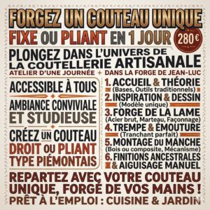 Stage de forge 1 jour