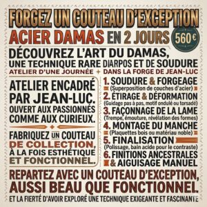 Stage de forge 2 jours
